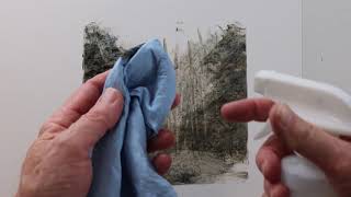 Acrylic Monoprint Blocking in Shapes [upl. by Hajan]