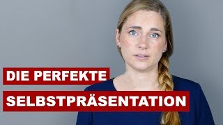 Vorstellungsgespräch Die perfekte Selbstpräsentation  Beispiel [upl. by Fredette]