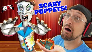 Run from the SCARY PUPPETS Fgteev Horror Gameplay [upl. by Sundstrom]