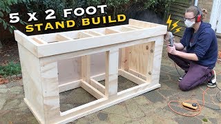 Building an Aquarium Stand 5x2x2  Part Two [upl. by Homovec]