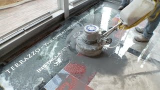 Design amp inspiration epoxy terrazzo installation [upl. by Bellew]