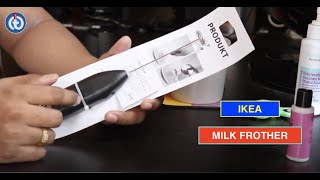 IKEA MILK FROTHER Review amp Battery Installation [upl. by Lecirg]