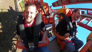 Cedar Point Maverick roller coaster POV [upl. by Lipscomb]