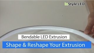 Bendable Aluminium Extrusions for LED Strip Lights [upl. by Galateah234]