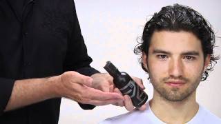 Aveda  How to Style Men’s Long amp Curly Hair [upl. by Eladnor]