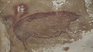 Oldest Cave Art Found in Sulawesi [upl. by Assirak]