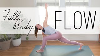 Full Body Flow  20Minute Yoga Practice [upl. by Elleivap]