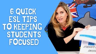 ESL Teaching Tips  6 Classroom Management Strategies [upl. by Htidra]