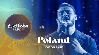 Ochman  River  Poland 🇵🇱  Live On Tape  Eurovision 2022 [upl. by Masha771]