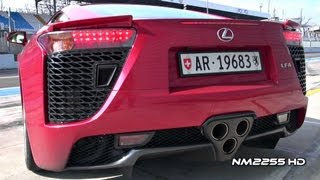 Lexus LFA V10 Exhaust Revs  Amazing Sound [upl. by Schreib752]