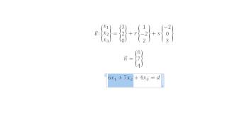 Mathe Oberstufe  Part 45  Koordinatengleichung einer Ebenen [upl. by Aitnahc614]