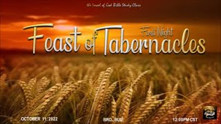 IOG  quotThe Feast of Tabernaclesquot 2022 [upl. by Lalitta]