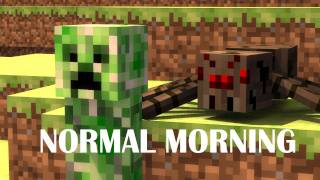 A Normal Morning in Minecraft  Animation  Slamacow [upl. by Lole958]