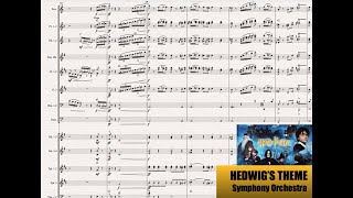 Hedwigs Theme Full Orchestral Score [upl. by Essilevi241]