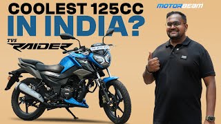 TVS Raider  The Coolest 125cc Motorcycle In India  MotorBeam [upl. by Lauren]