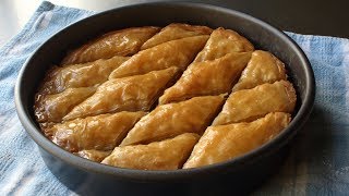 Baklava Recipe  How to Make Baklava from Scratch [upl. by Faber240]