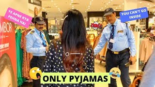 I only wore PYJAMAS in PUBLIC funny reactions [upl. by Macnamara]