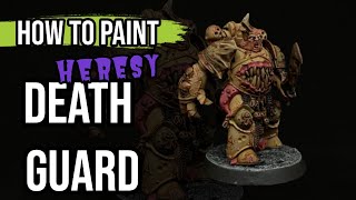 Pre Heresy Death Guard Plague Marine [upl. by Aryhs]