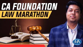 CA Foundation Law Marathon  CA Foundation Law Revision  Business Law Marathon [upl. by Launce]