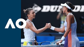 Simona Halep vs Garbiñe Muguruza  Extended Highlights SF  Australian Open 2020 [upl. by Sudderth139]