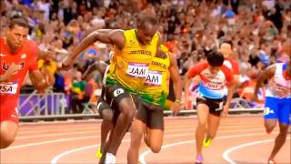 Usain Bolt Best Moments  sprinting Montage [upl. by Newmark273]