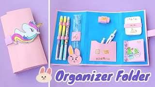 DIY FOLDER ORGANIZER  BACK TO SCHOOL  Crafts DIY  how to make folder organizer  Diy organizer [upl. by Helbona]