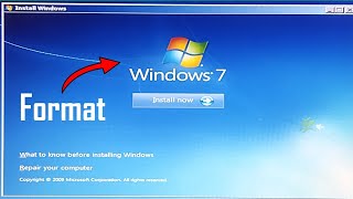 How to format windows 7 [upl. by Kuster]