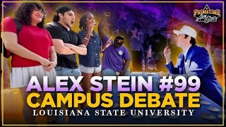 Alex Stein DESTROYS Liberal College Students at LSU [upl. by Allesiram]