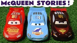 Cars Toys Lightning McQueen Stories [upl. by Dachia757]