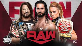 2019 WWE Monday Night Raw 15th amp New Official Theme Song  quotLegendaryquot ᴴᴰ [upl. by Nowad]