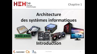 Chapitre 1  Introduction  Architecture des systèmes informatiques [upl. by Nujra359]