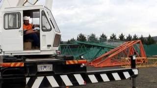 Slewing Mobile Crane Practical Training Session at CTI [upl. by Atirahc]