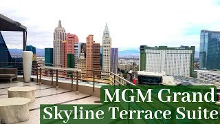 MGM Grand Las Vegas  Skyline Terrace Suite [upl. by Boorman903]