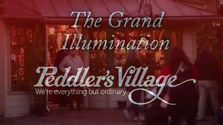 Peddlers Village Grand Illumination Celebration [upl. by Nelo50]