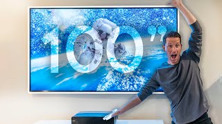 100INCH 4K LASER TV Hisense L5 Review [upl. by Nwahsir]