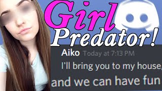 GIRL Predator wants to MARRY and ABDUCT me Discord Predator Hunting  Episode 11 [upl. by Ahsiemak890]