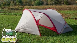 MSR Hubba Tour 1 3Season Backpacking Tent [upl. by Chico703]