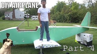 DIY Electric Ultralight pt4 fiberglassing fuselage and wing construction [upl. by Sandstrom]