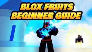 How to Play BLOX FRUITS  Beginner Guide [upl. by Anelrahc]