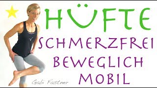 16 min♻️sanfte Gymnastik für Deine Hüfte ohne Geräte [upl. by Groeg]