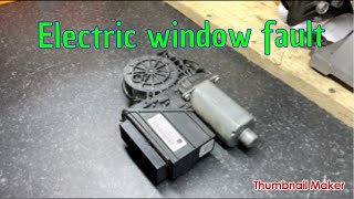 Vw t5 electric window fault [upl. by Alithea]