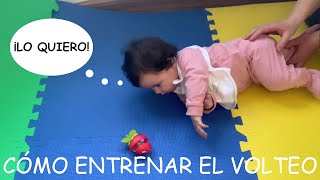 Cómo entrenar el volteo en bebés [upl. by Nalyd]