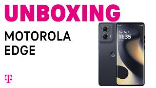 Motorola Edge Unboxing Big Display 5G Smartphone  TMobile [upl. by Berny]