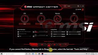 MSI® HOWTO use Battery Calibration Tool [upl. by Knowland]