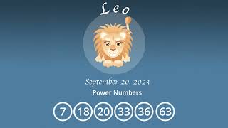 Leo horoscope for September 20 2023 [upl. by Zaller852]