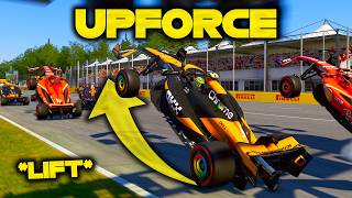 I Changed Downforce Into Upforce Lift In F1 24 [upl. by Lewin]