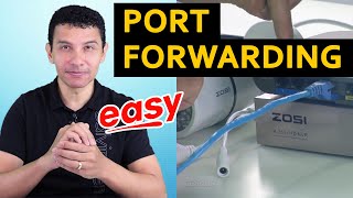 Port Forwarding for DVR remote viewing  StepbyStep [upl. by Nirol727]