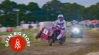 Inside the Indy 500 of Lawnmower Races [upl. by Chon]