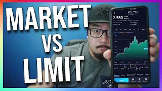 Market Order vs Limit Order EXPLAINED investing for beginners [upl. by Ewart]