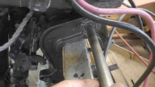 Replacing an outboard tilt tube [upl. by Haduj]